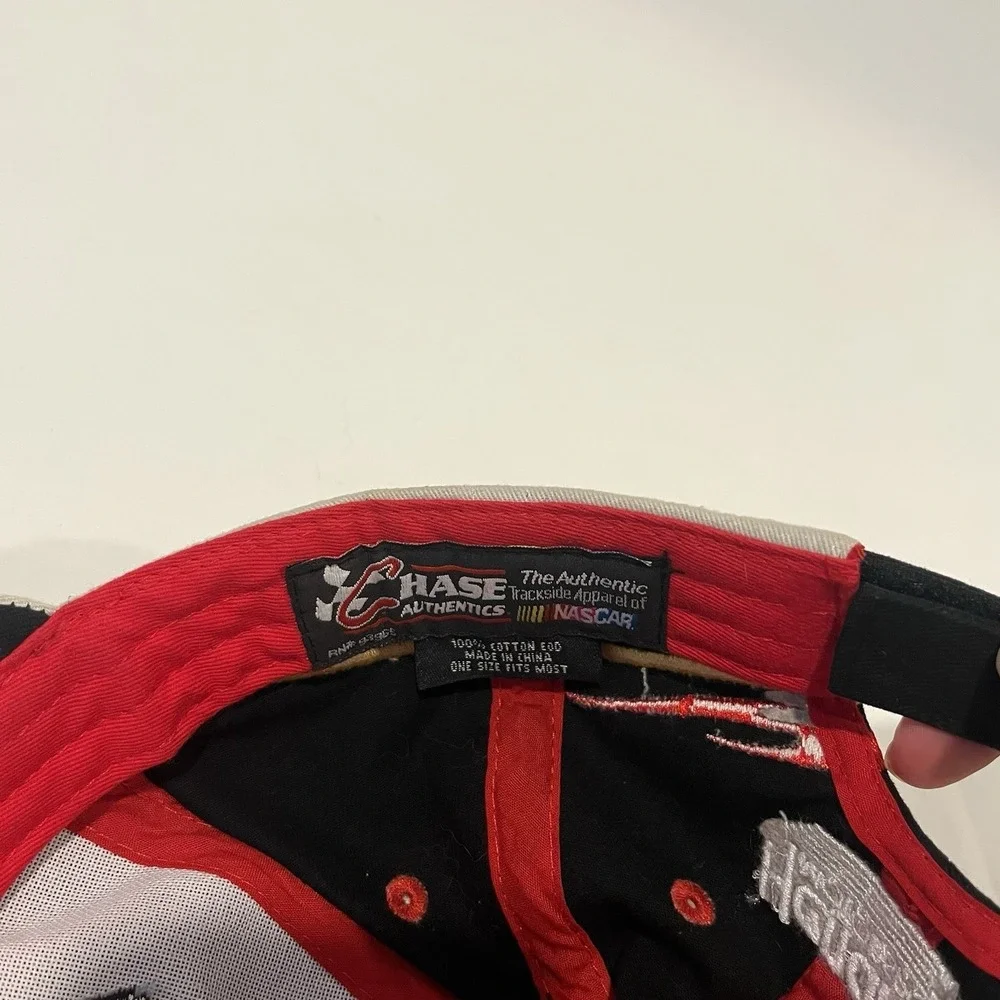 NASCAR Flame Hat 24 Jeff Gordon Chase Authentics Strapback Cap Hat Vtg